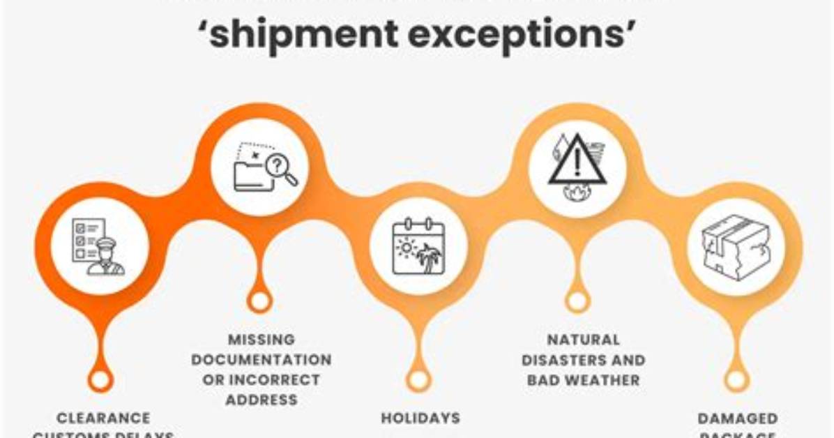 What Is a Shipment Exception?