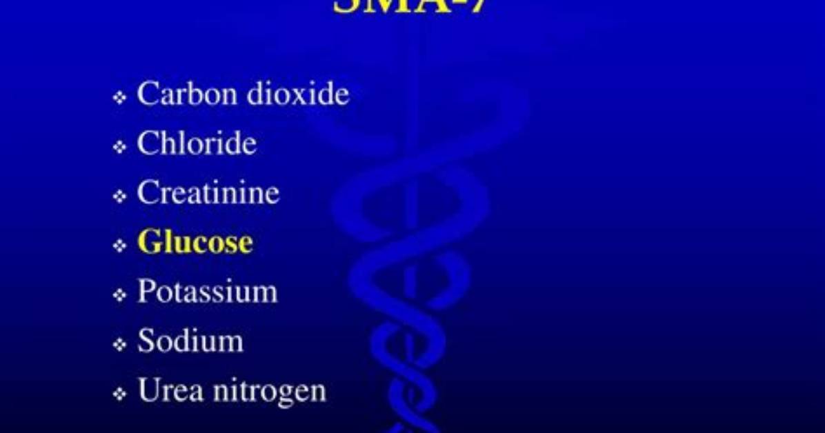 What Is a Sma 7 Blood Test?