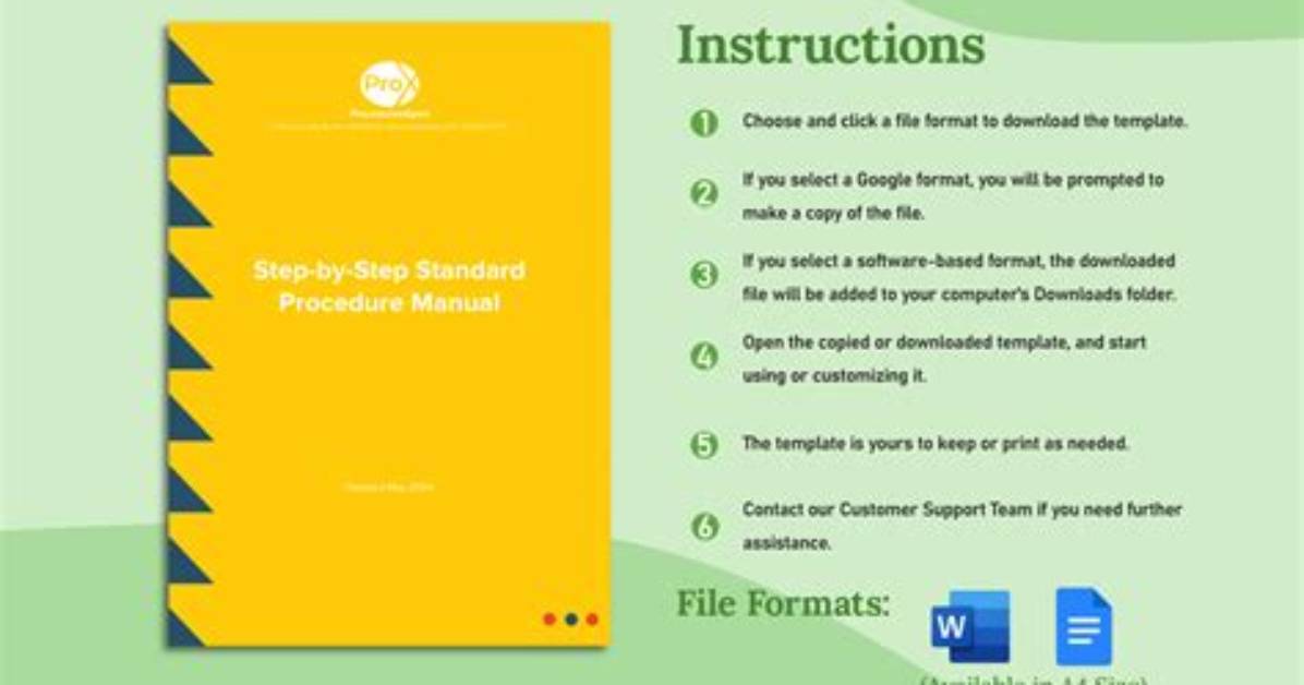 What Is a Step by Step Procedure?