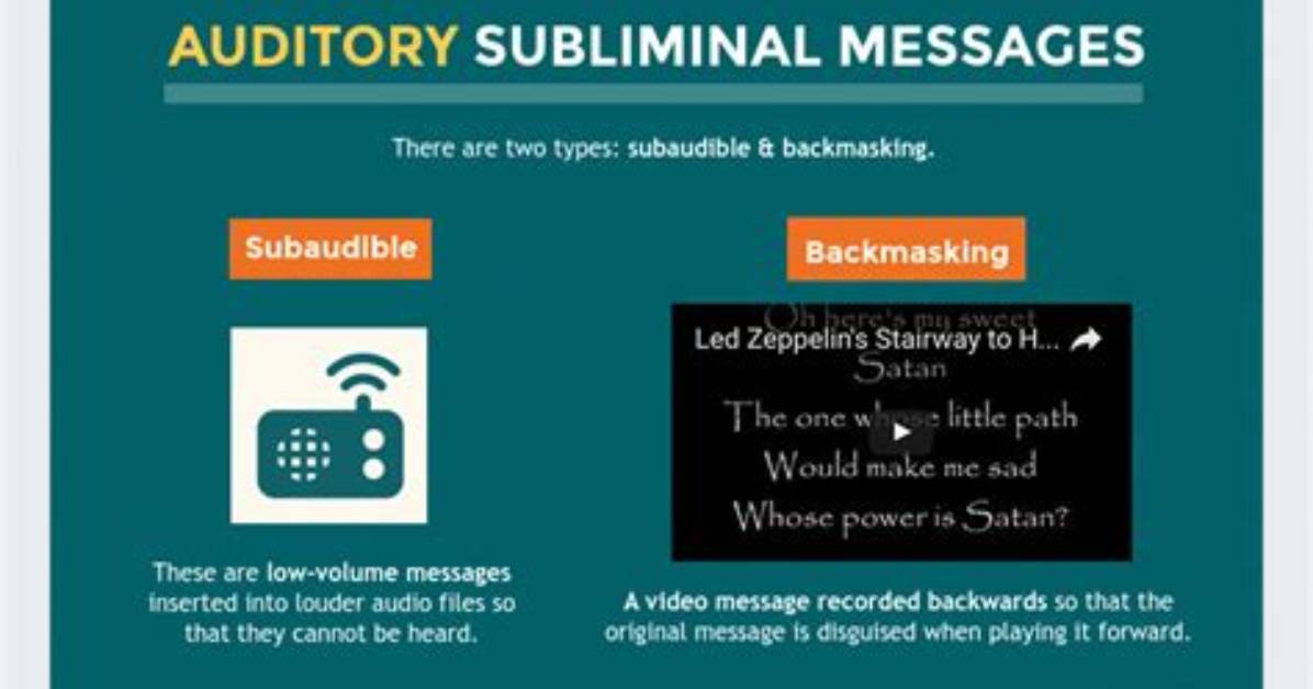 What Is a Subaudible Message?