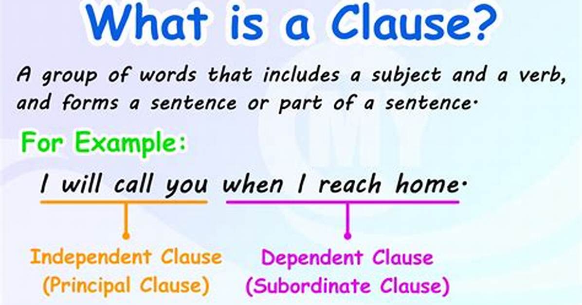 What Is a Substantive Clause