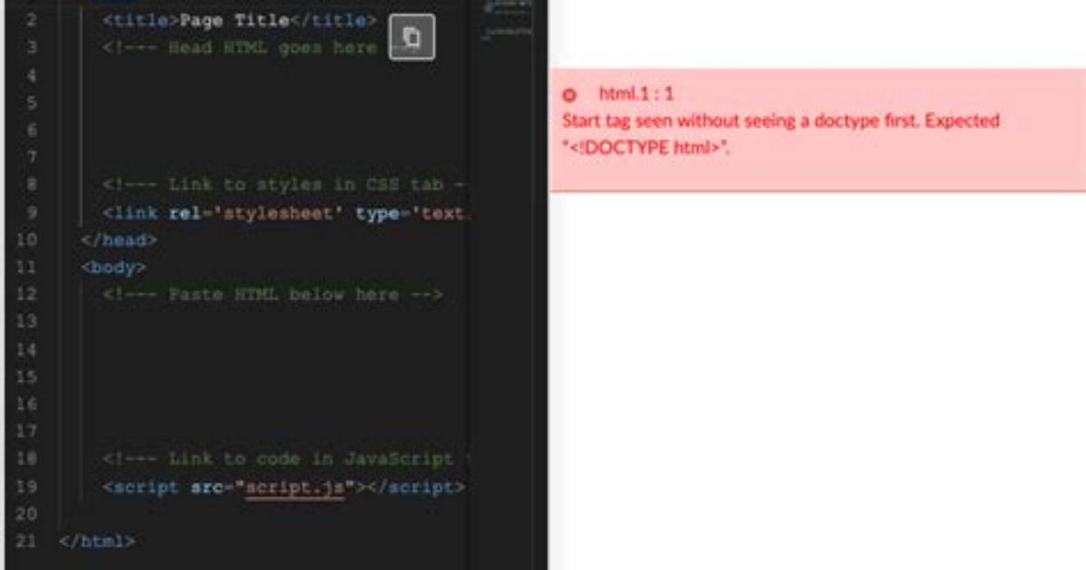 What Is a Valid Html