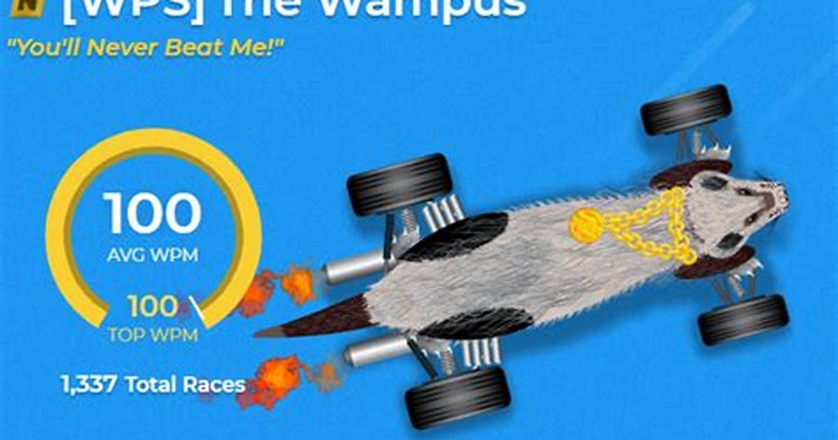 What Is a Wampus Nitro Type?