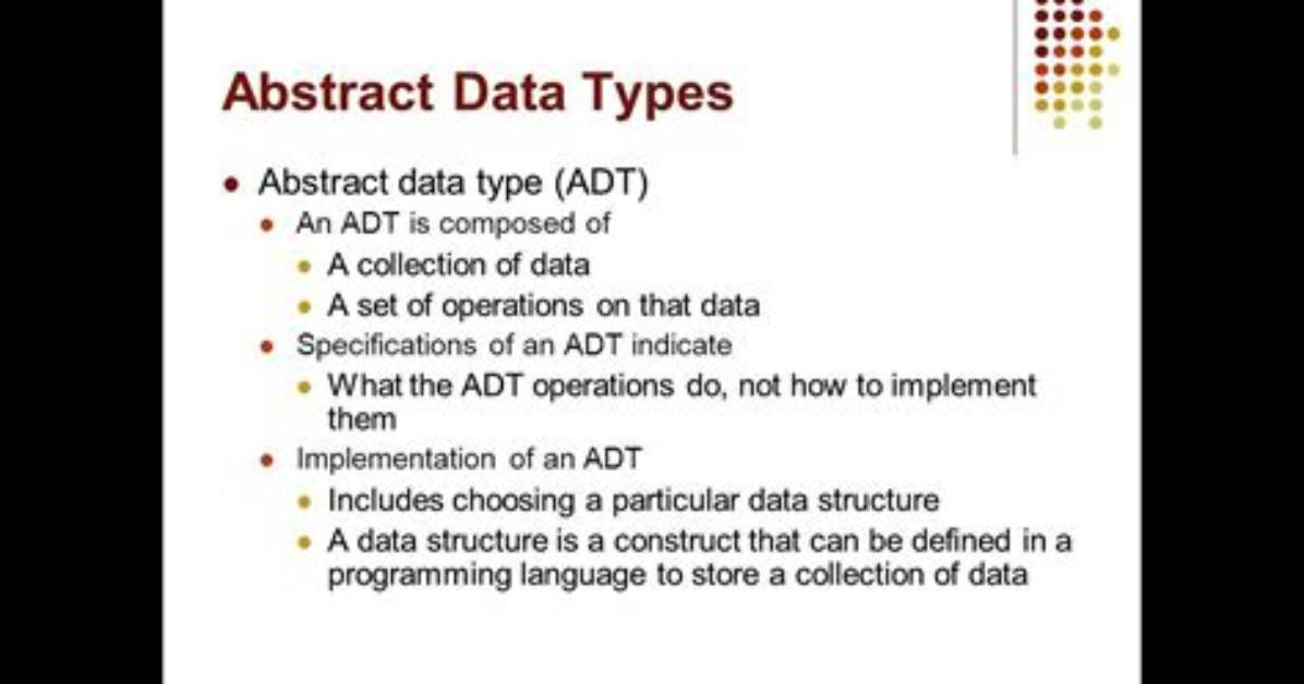 What Is Abstract Data in C