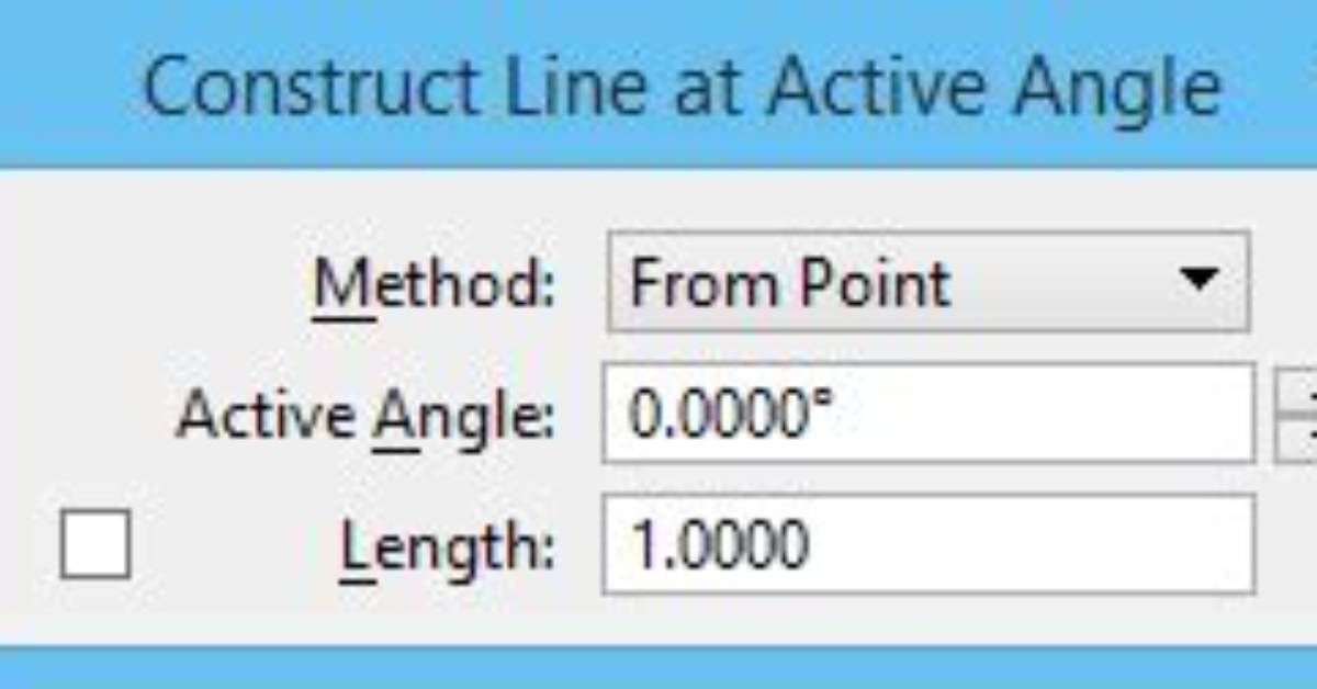 What Is Active Angle