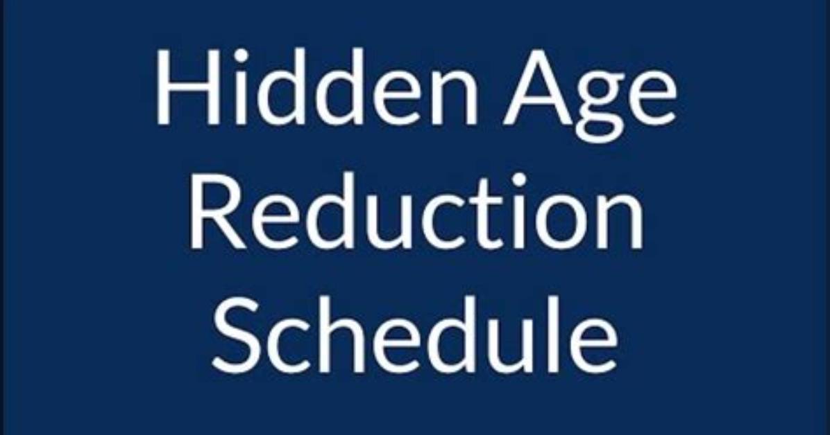 What Is Age Reduction Schedule