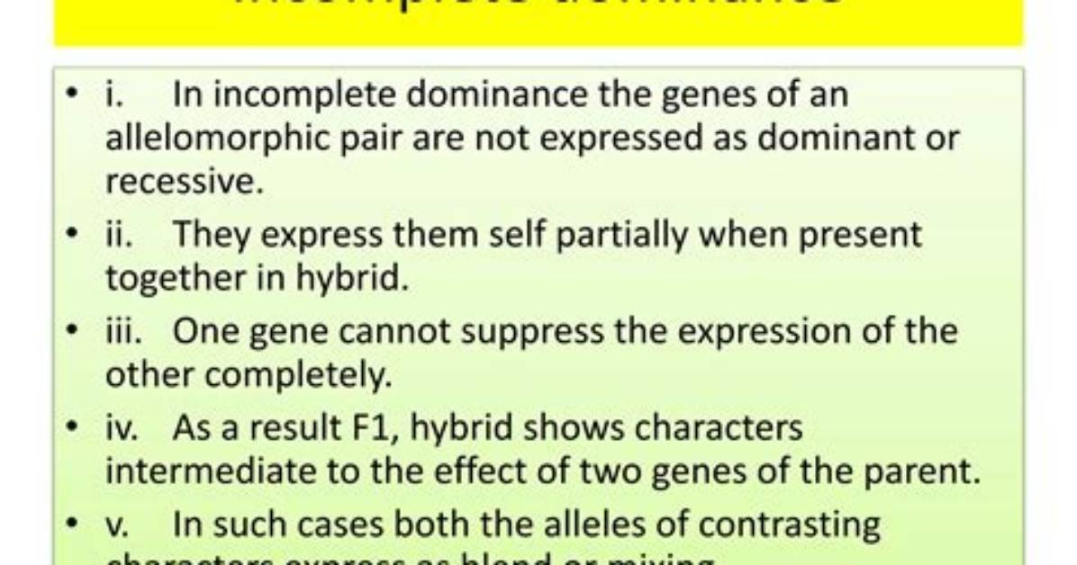 What Is Allelomorphic Characters?