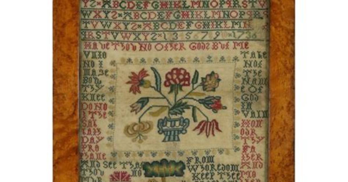 What Is an Antique Sampler