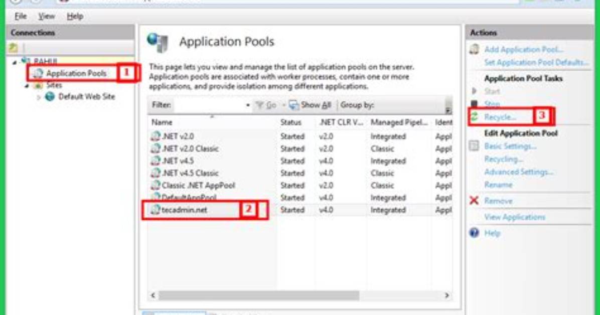 What Is an Iis Application Pool?