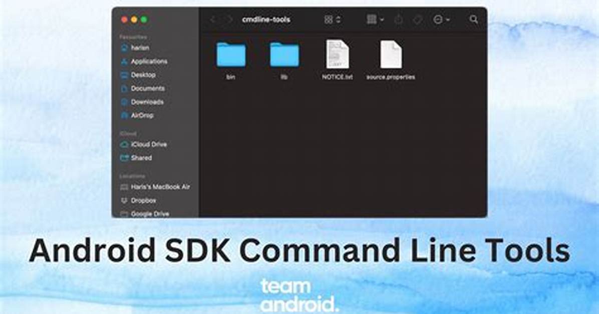 What Is Android Sdk Command Line Tools?