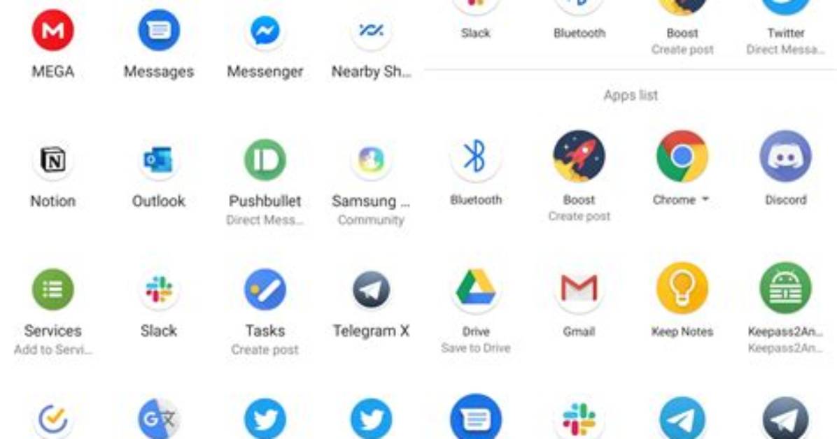 What Is Android Share Menu?