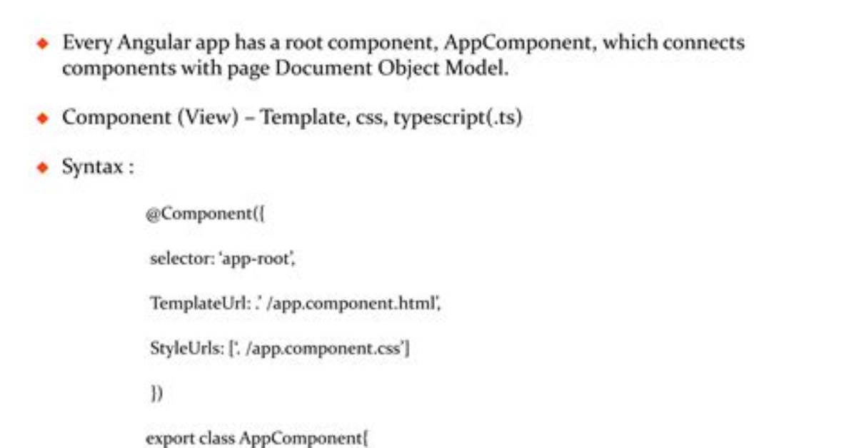 What Is Angular Metadata
