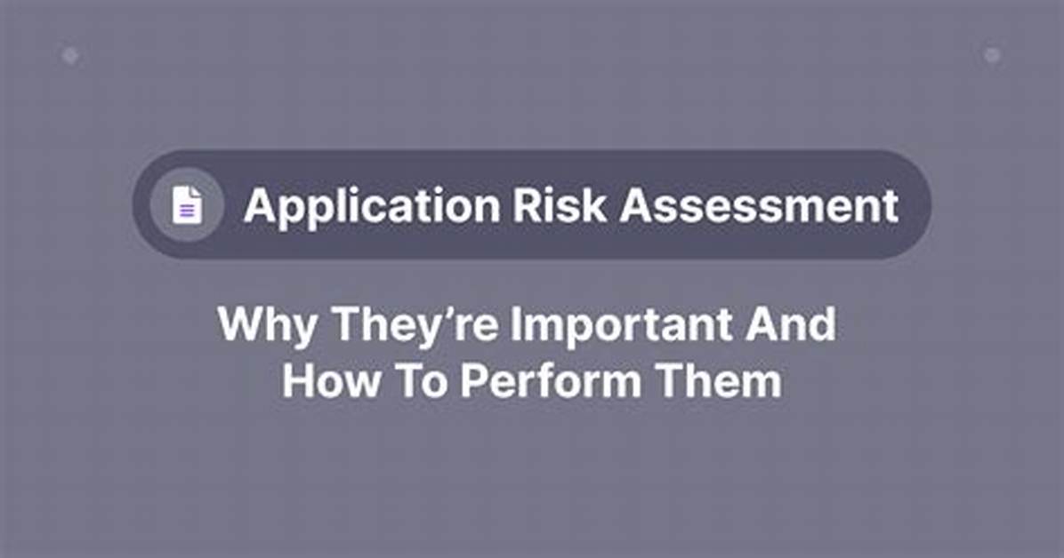 What Is Application Risk