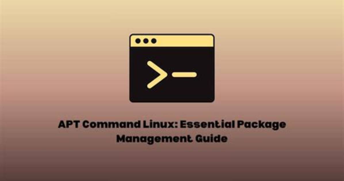 What Is Apt Command in Kali Linux?