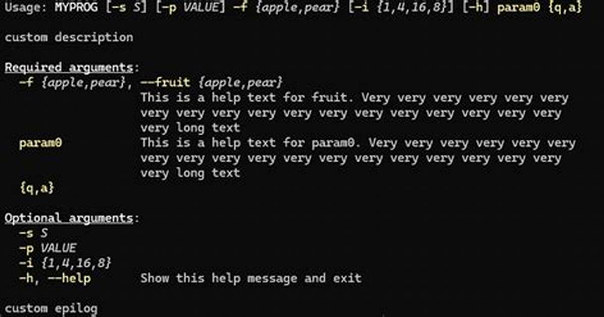 What Is Argparse Used For