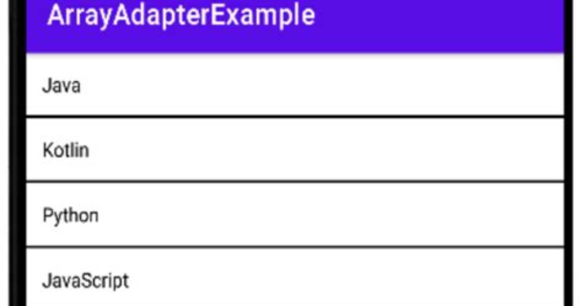 What Is Array in Android