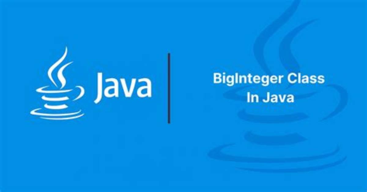 What Is Biginteger Class in Java
