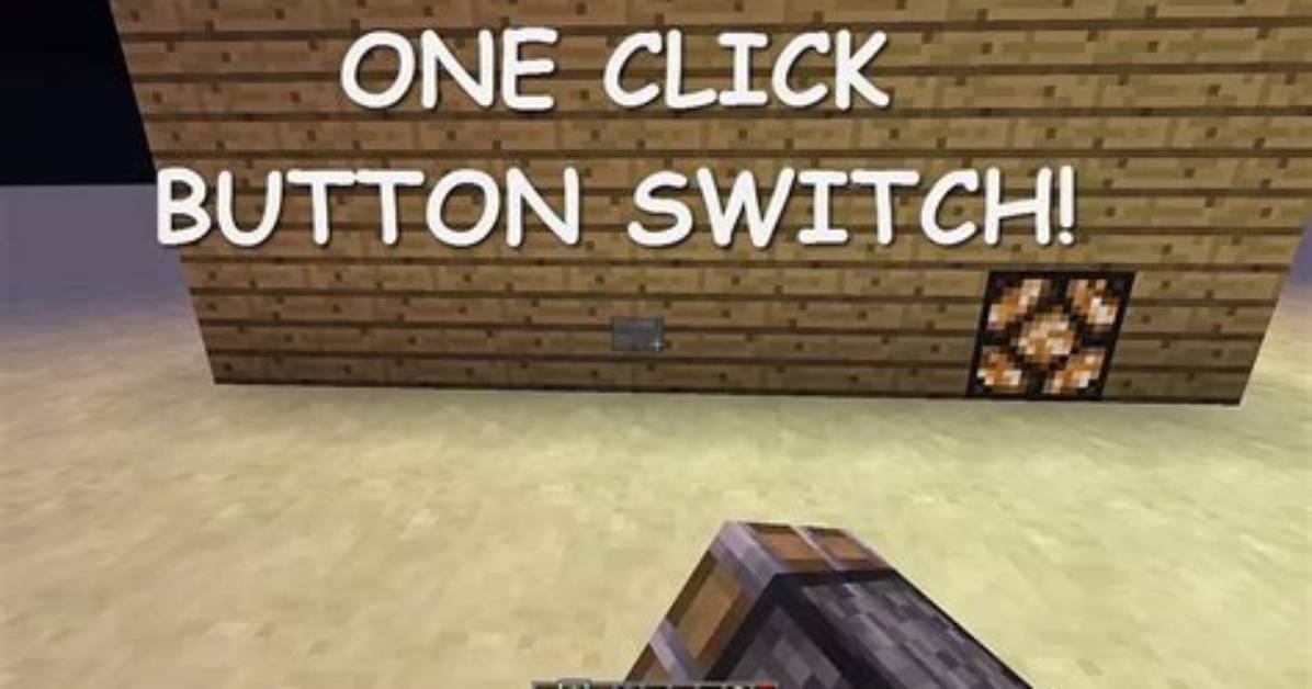 What Is Button 1 on Minecraft