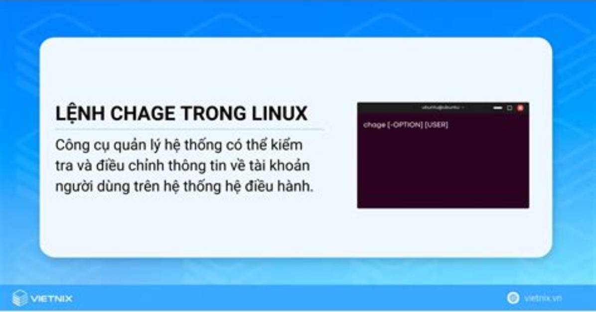 What Is Chage in Linux?