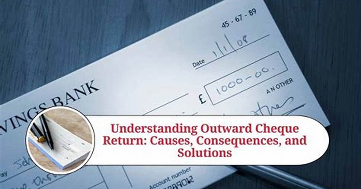 What Is Cheque Return Fee?
