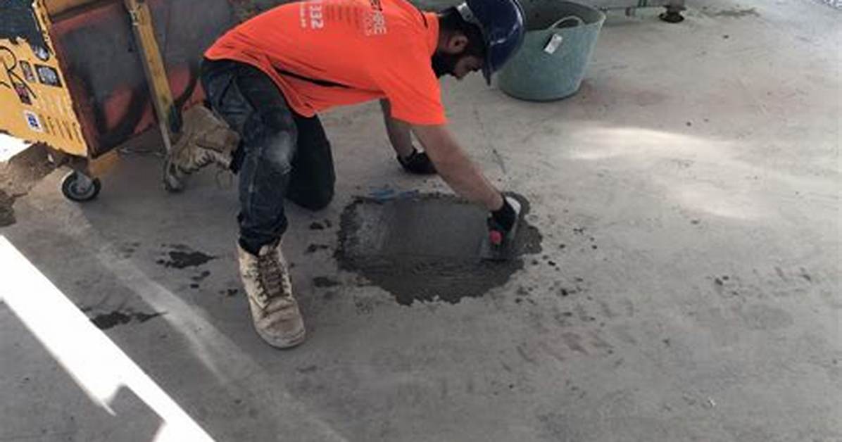 What Is Concrete Patching