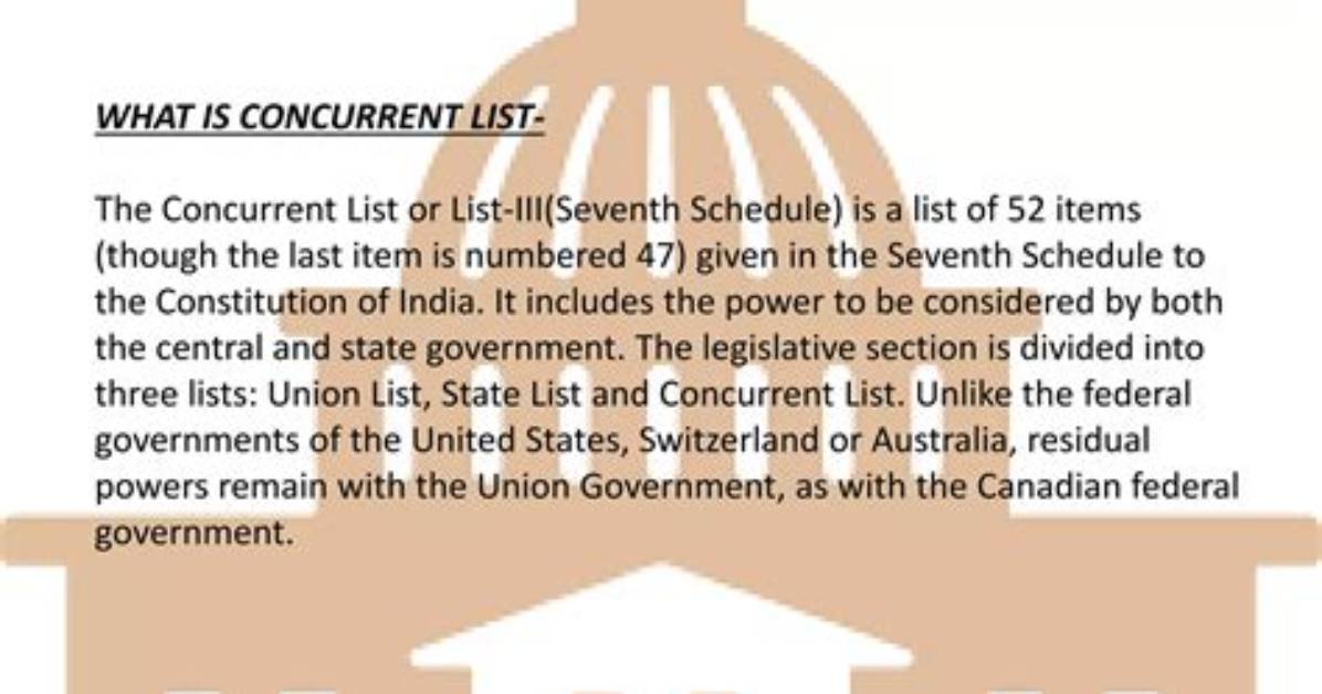 What Is Concurrent List?