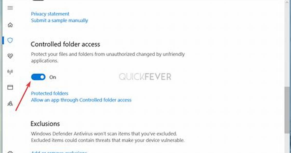What Is Controlled Folder Access in Windows 10?