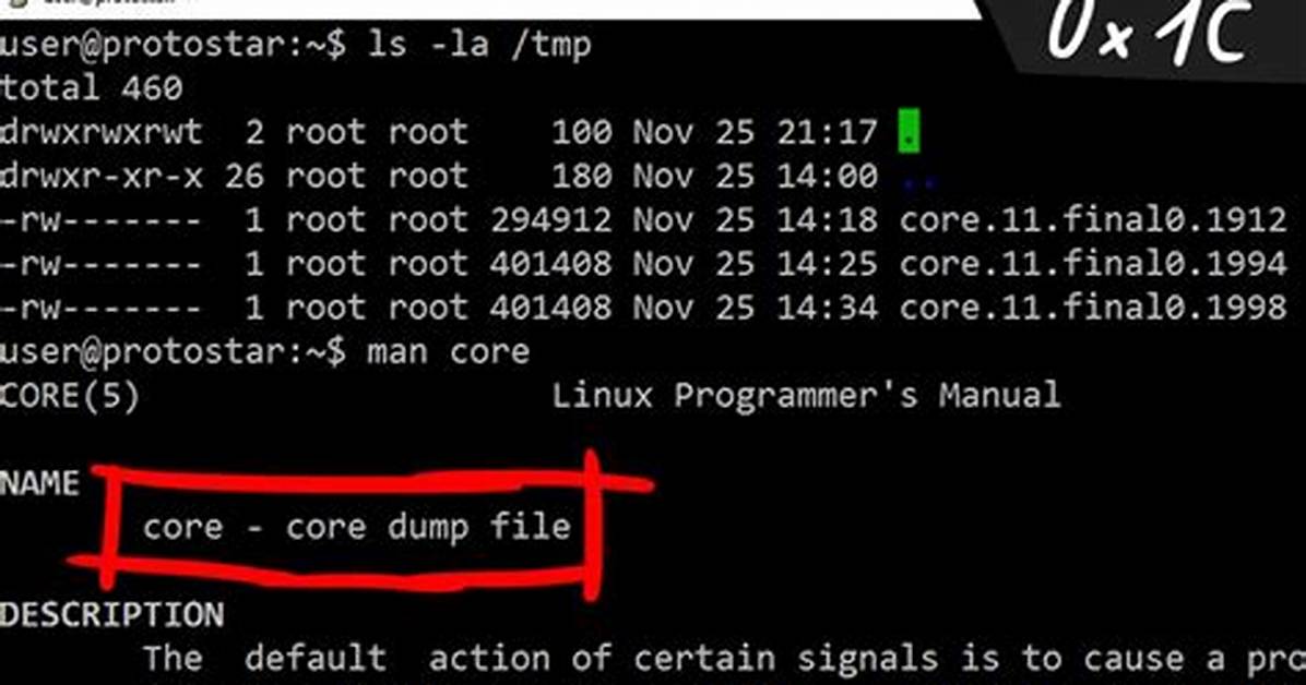 What Is Core Dump File in Linux?