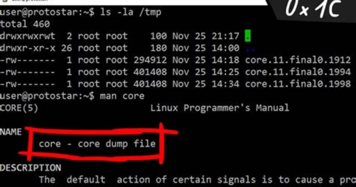 What Is Core Dump in Linux?
