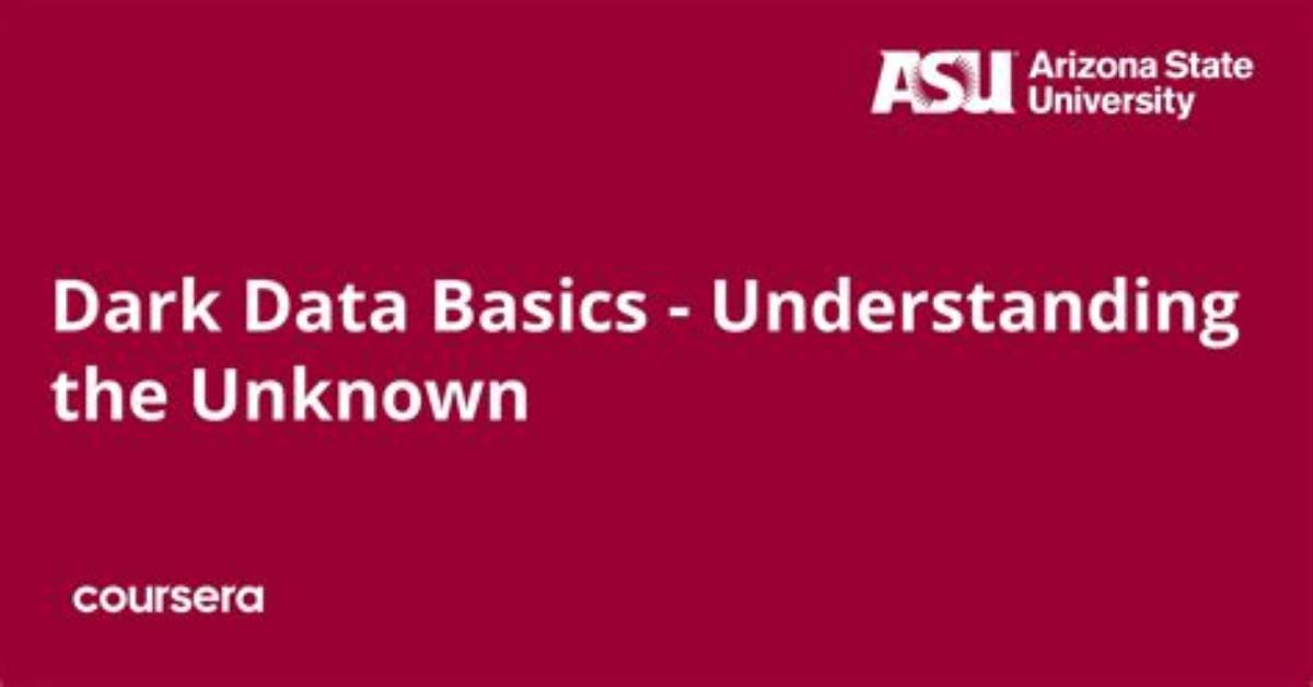 What Is Dark Data? the Basics & the Challenges