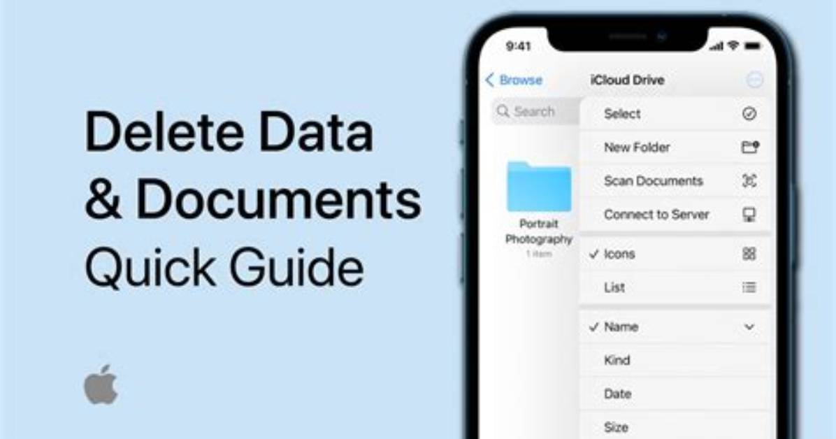 What Is Data and Documents on iPhone?