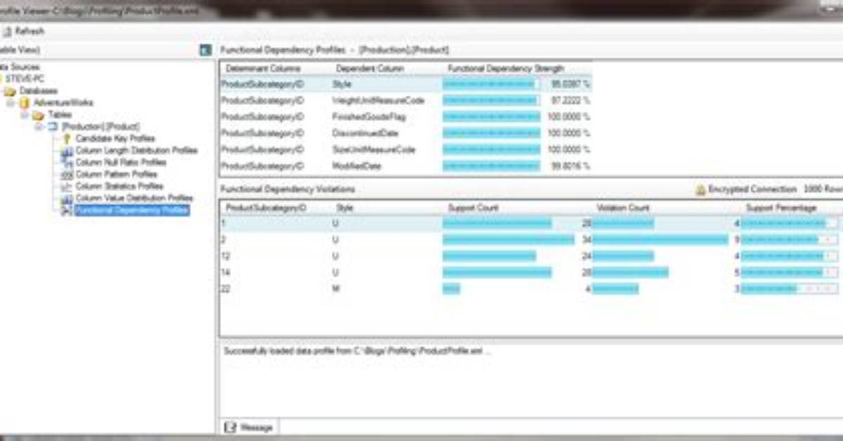 What Is Data Profiling in Ssis