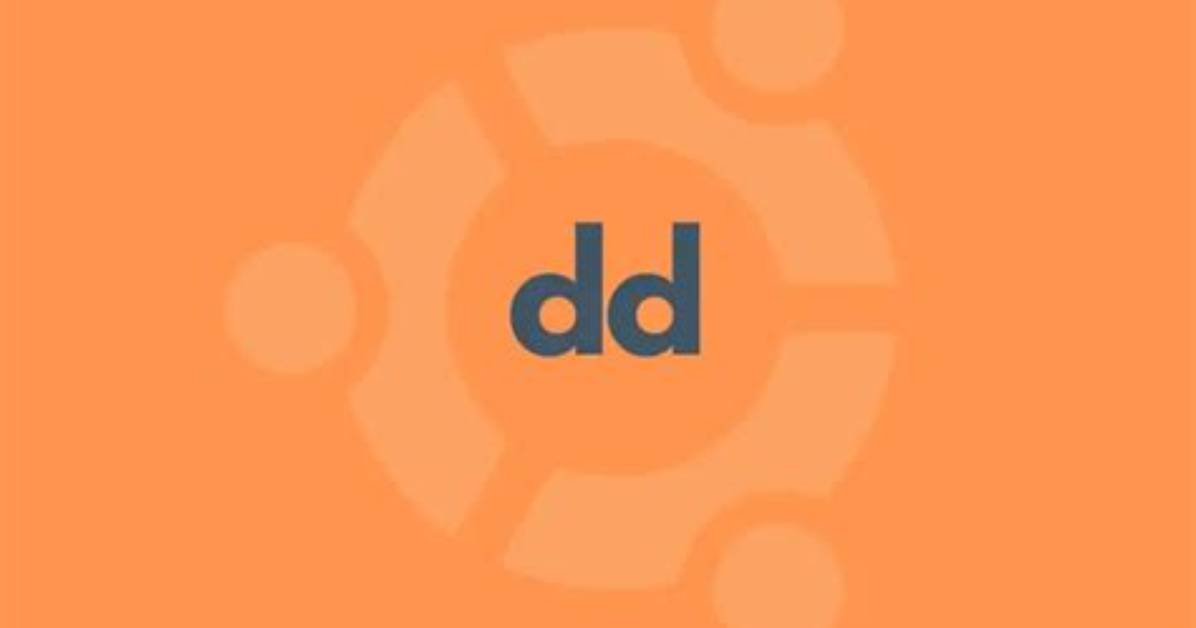 What Is Dd Command Ubuntu?