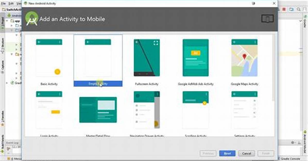What Is Default Activity in Android Studio?