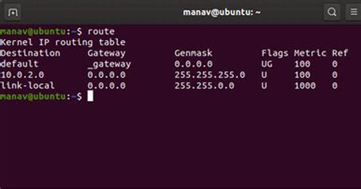 What Is Default Route in Linux?