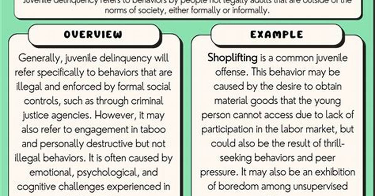 What Is Delinquency Behavior