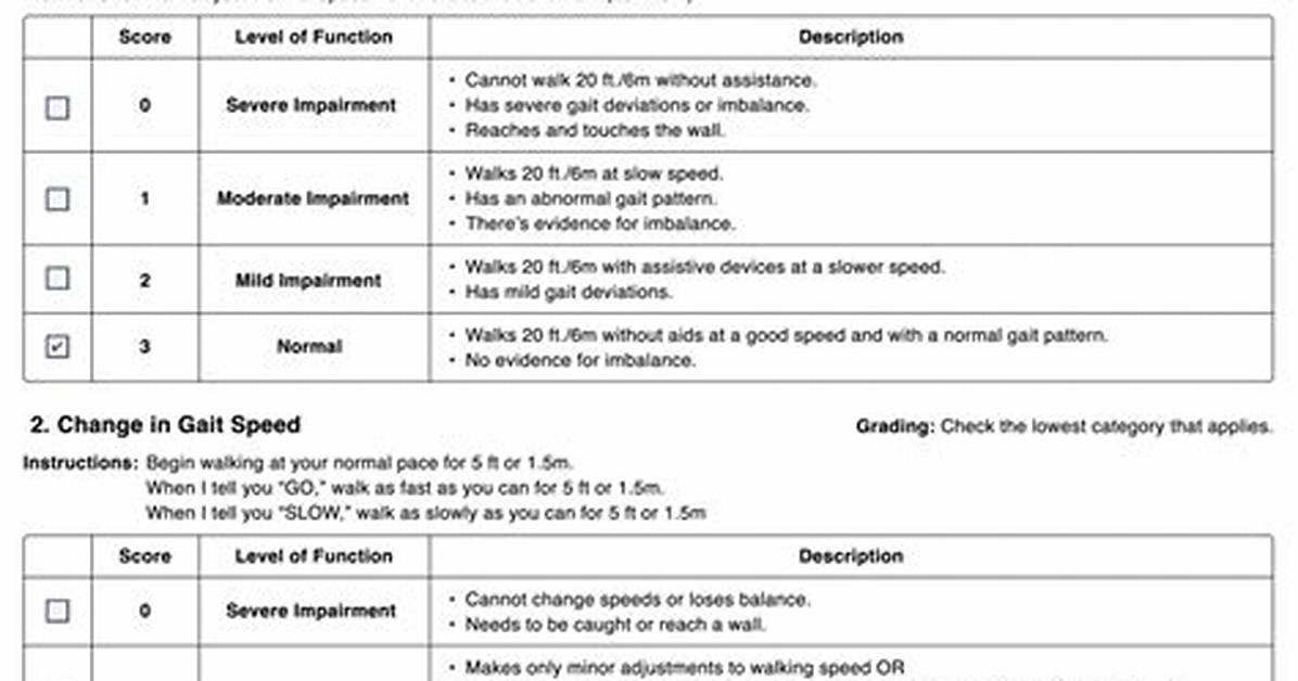 What Is Dgi Test