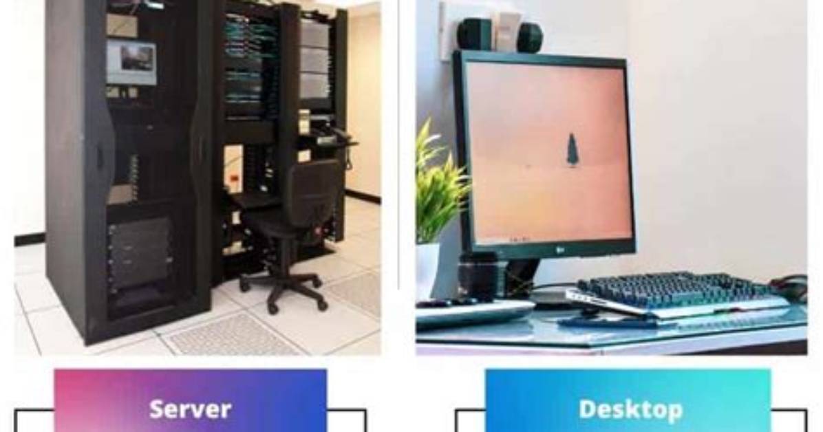 What Is Difference Between Desktop and Server Based Operating System?