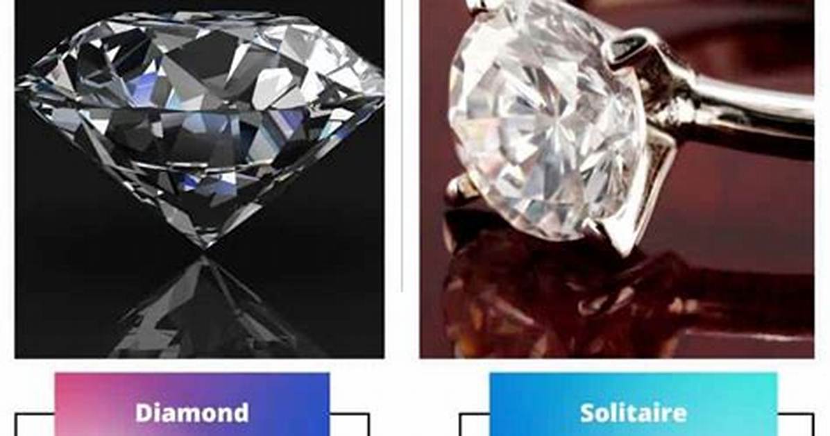 What Is Difference Between Diamond and Solitaire?
