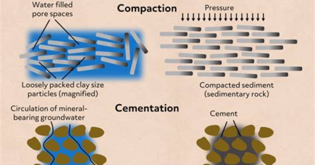 What Is Difference Between Lithification and Cementation