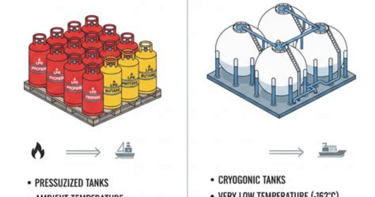 What Is Difference Between Lng and Lpg?