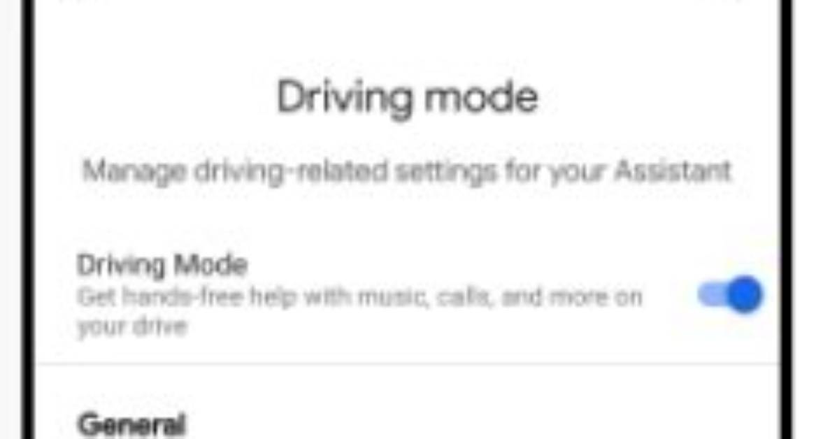 What Is Driving Mode on an Android Phone?