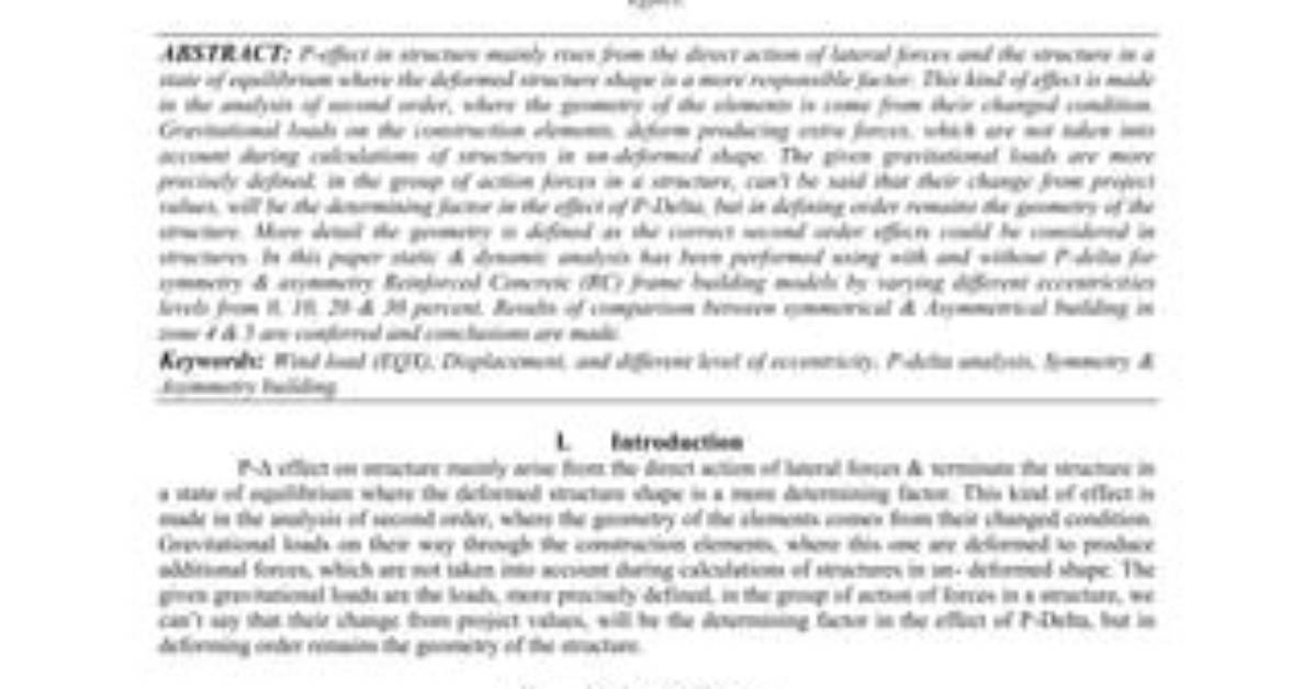 What Is Eccentricities Behavior?