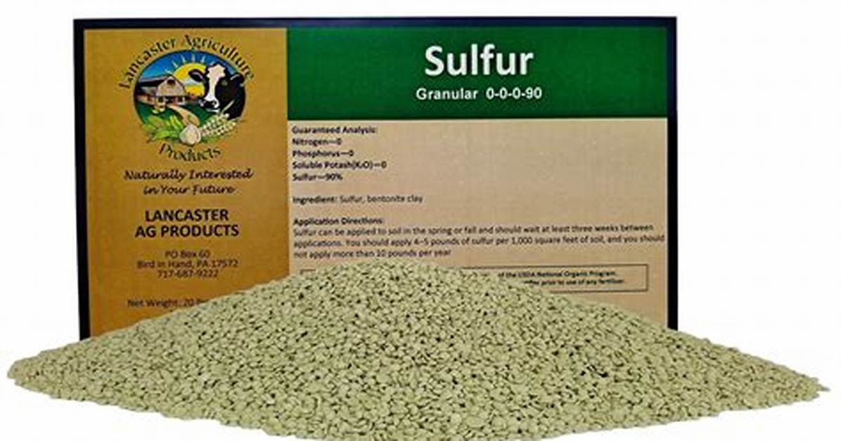 What Is Elemental Fertilizer