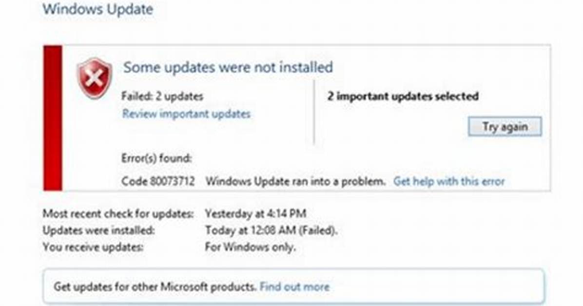What Is Error Code 8007000E?