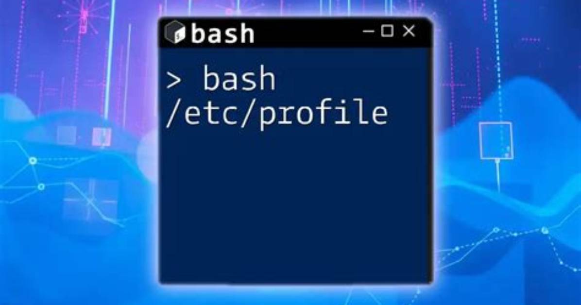 What Is Etc Profile in Linux?