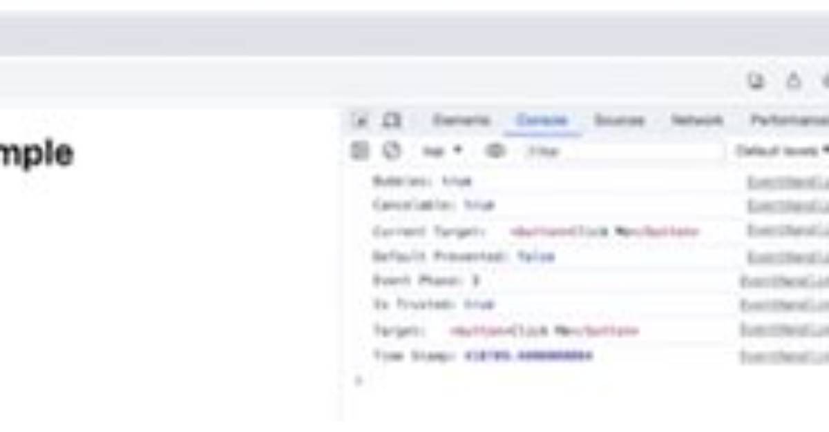 What Is Event Object React
