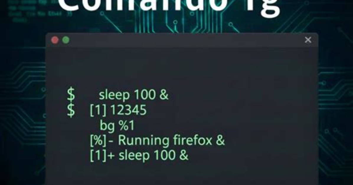 What Is Fg in Linux?