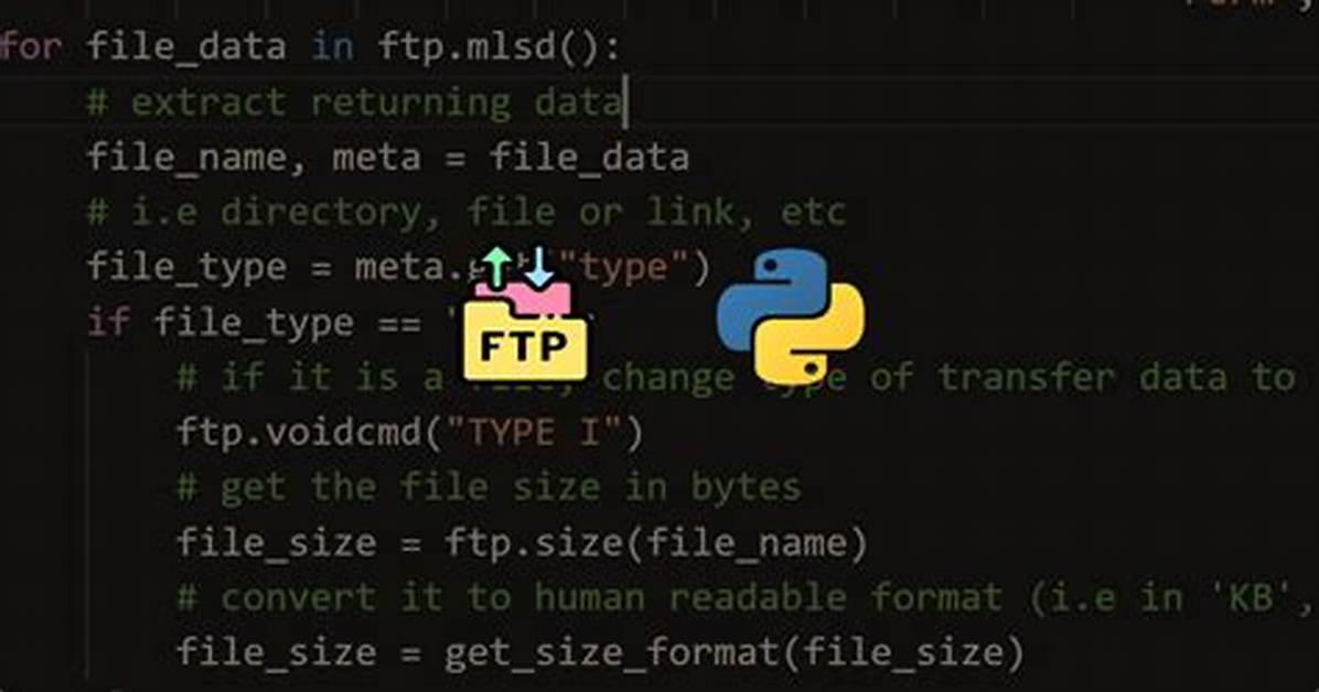 What Is Ftp in Python