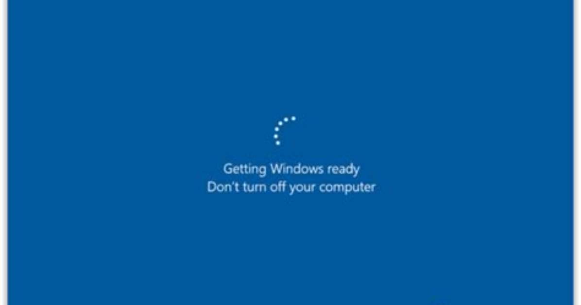 What Is Getting Windows Ready Don’t Turn off Your Computer?